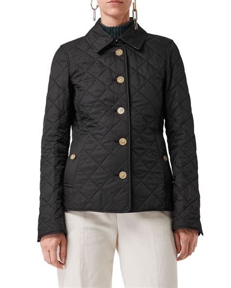 quilted burberry jacket women's|Burberry frankby diamond quilted jacket.